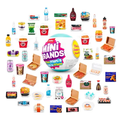 Miniaturas da Geladeira Mini Brands Fill the Fridge