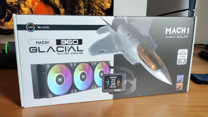 Water Cooler MACH1 Glacial 360mm ARGB AMD e Intel