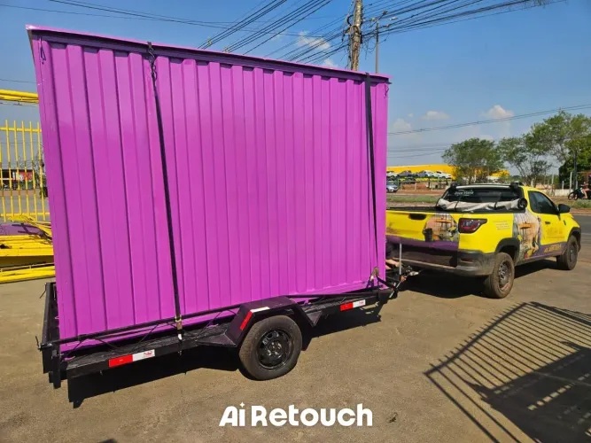 Almoxarifado pronta entrega desmontável 