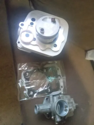 Vende se kit de cilindro da 125 e 150 varetada tudo novo pistão camisa retentor 