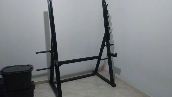 Suporte de agachamento e supino