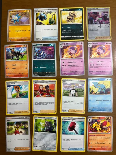 Lote cartas Pokémon