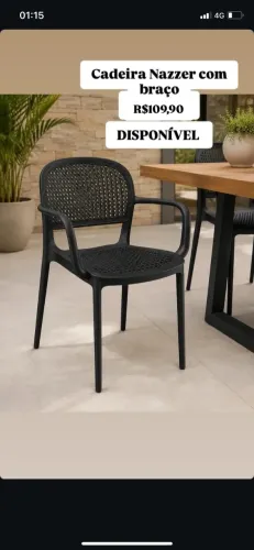 Cadeira e mesa