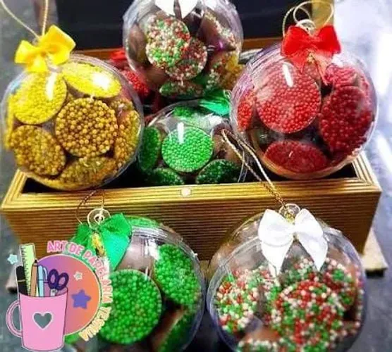 Bolas com doce