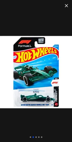 Aston Martin Aramco Fórmula One F1 Hot Wheels