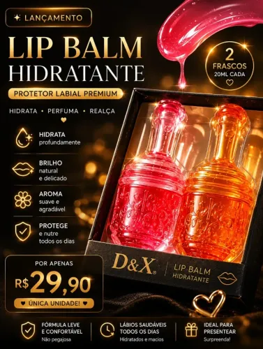 ? Labial Pote de Mel ? Lábios Macios & Cheios de Charme