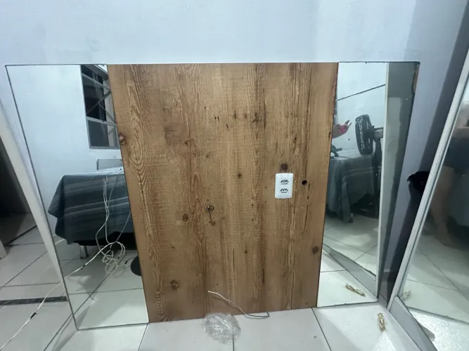 Painel + rack tv até 55 