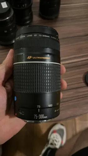Lente Canon EF 75-300mm f/4-5.6 para DSLR