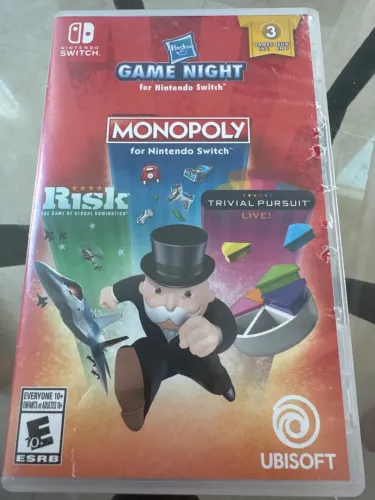 Game Night Monopoly Nintendo switch