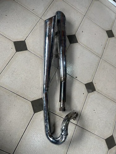 Escapamento drag star 650