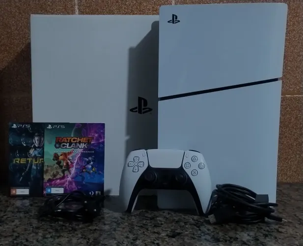 PS5 Slim - usado (excelentes condições)