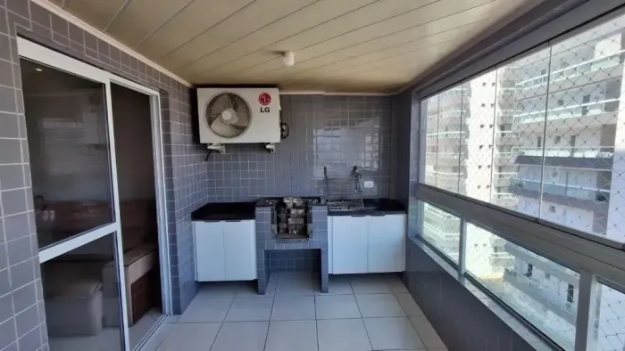 Imóvel para aluguel tem 115 metros quadrados com 3 quartos em Ocian - Praia Grande - SP