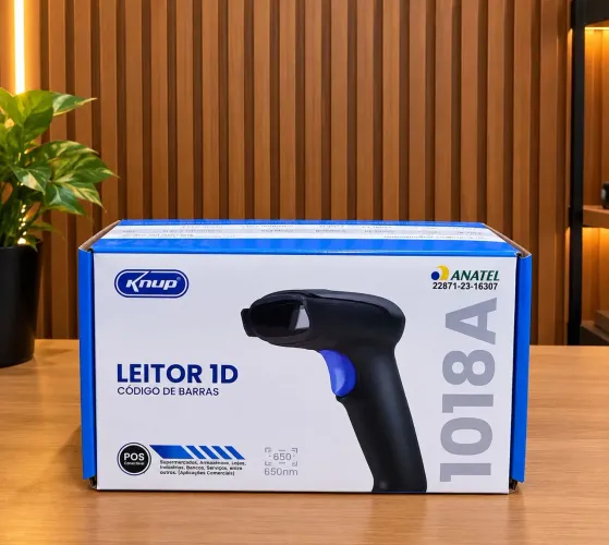 Leitor de código de barras sem fio