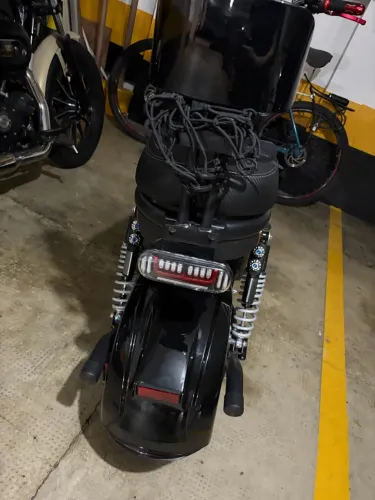Moto Eletrica FS X19 Harley 1000W 200kg de carga