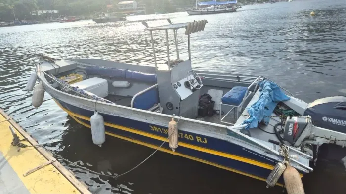 LANCHA ALUMÍNIO MOTOR 90 HP YAMAHA 