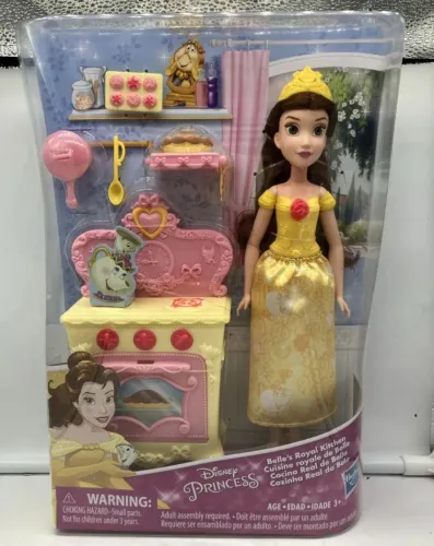 BONECA BARBIE BELA HASBRO COZINHA REAL DA BELA NOVA LACRADA
