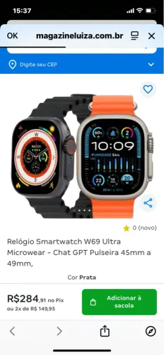 SmartWatch Microwear ultra