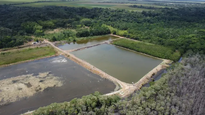 fazenda com 47 hectares em Canguaretama com 8 viveiros de camarão