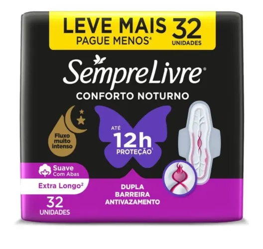 Absorvente sempre livre 