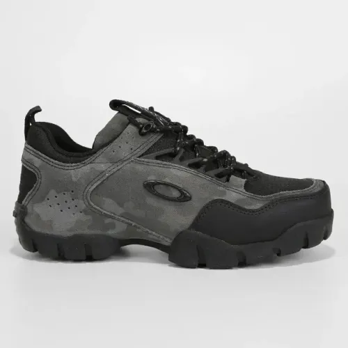 Tênis Oakley Couro Low II Camo Unissex - Preto