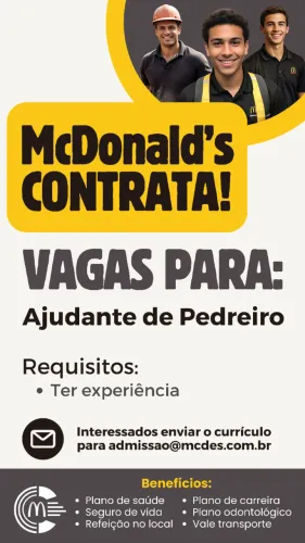 AJUDANTE DE PEDREIRO