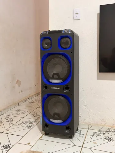 Caixa de Som Multilaser 2000W RMS