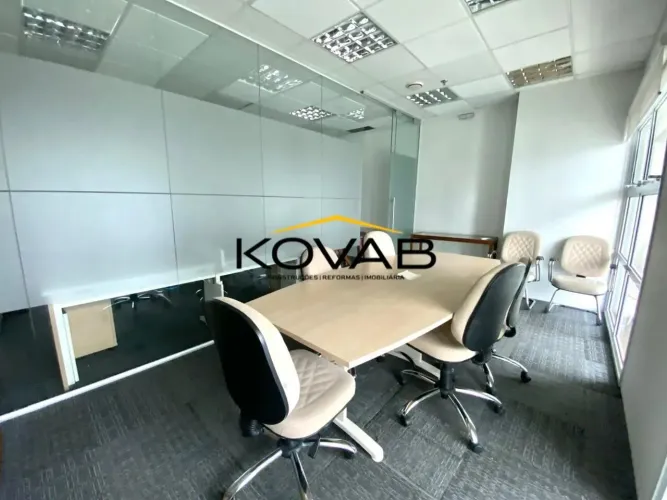 OPORTUNIDADE CORPORATIVA MOBILIADA 135M² COM MEZANINO NA CHÁCARA SANTO ANTÔNIO