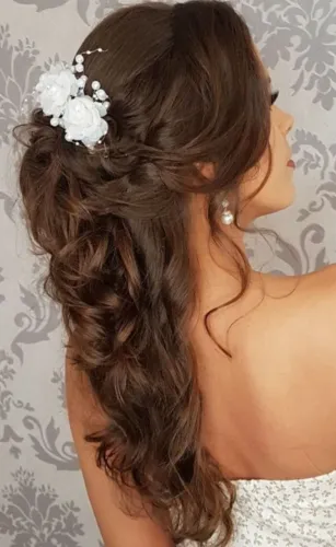 Enfeite de cabelo Noiva Jacqueline Vargas Acessórios