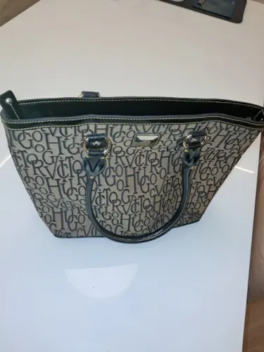 Bolsa Victor Hugo Original Monograma Jacquard e Verniz