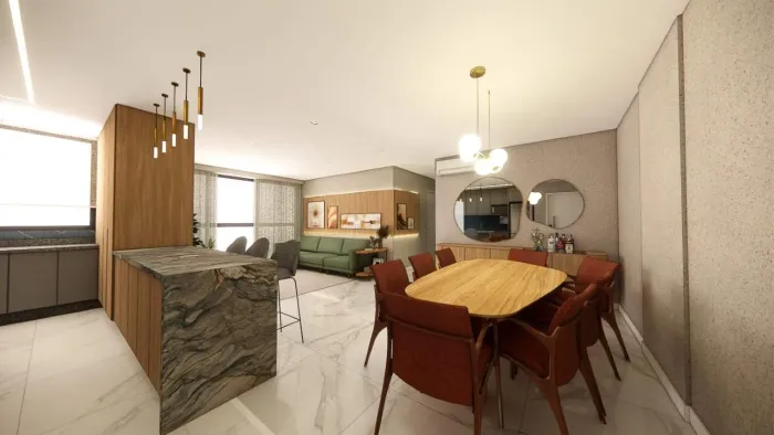 Apartamento Mobiliado para Alugar no Noroeste