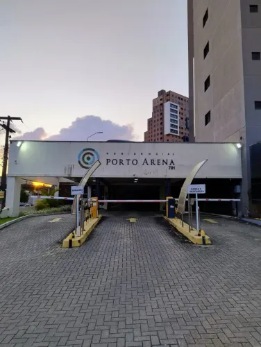 Laise mostra Porto Arena acima do 20°