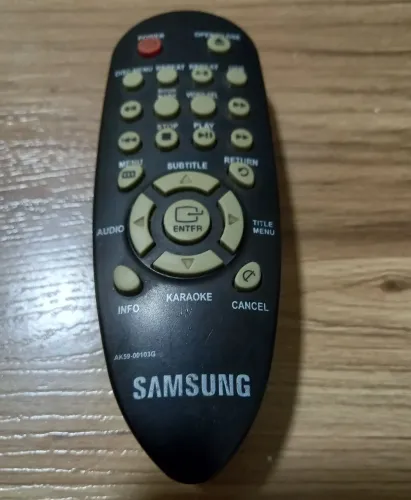 CONTROLE SAMSUNG AK590010JG FUNCIONANDO