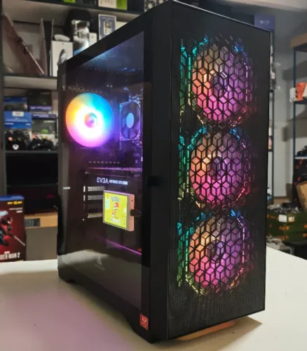 Pc gamer Ryzen 5 1600, 16GB ram DDR4, GTX 1060 6GB, tela monitoramento, parcelo no cartão