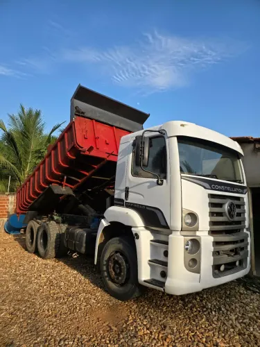 19320 truck basculante rosset 12 metros. Ar condicionado de teto zerado.