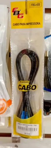 Cabo Usb Impressora Tipo A-b 1,5m Alta Qualidade - Novo