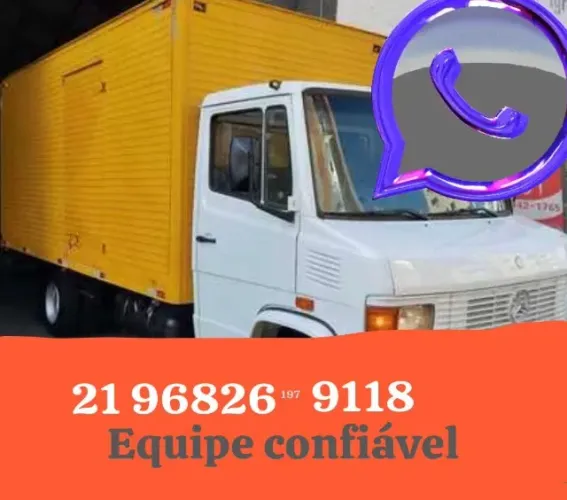 Frete, mudanças temos diversos caminhões baú - Jacarepaguá