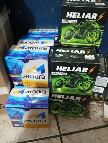 Pneus troca de óleo baterias moto e carro Moura zetta heliar até 10x