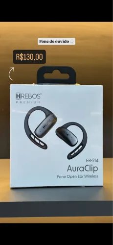 Aura clip fone open 