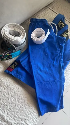Kimono Judô Reforçado Infantil Kyoshi C/ Faixa Acompanha