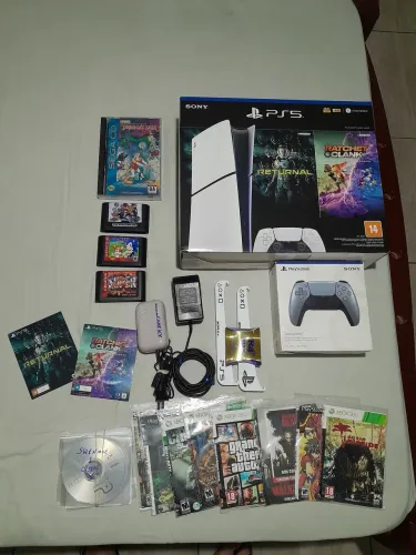 Itens e jogos de videogames 