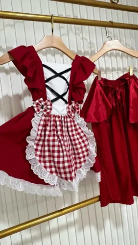 Fantasia chapeuzinho Vermelho