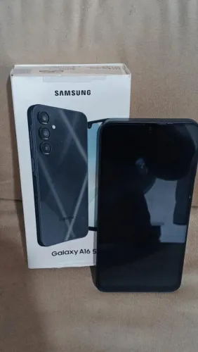 Obs: não aceito ofertas Vendo Samsung a16 novo comprador na loja tem pouco tempo tenho 