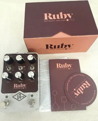 Pedal UAD Ruby ( Vox AC30 ).