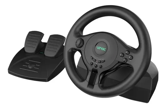 Volante Gamer Com Pedal Gw180 Vinik Para Pc/ps4/xbox/switch