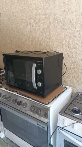 Forno elétrico semi-novo funcionando perfeitamente pregão do Abençoado