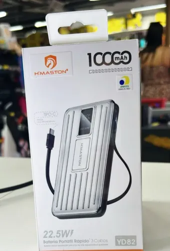 Power Bank Carregador Portátil 10000Mah - Entrega Grátis
