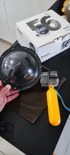 Dome Gopro 5/6 + Caixa Estanque