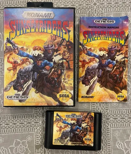 Jogo Mega Drive - Sunsetriders