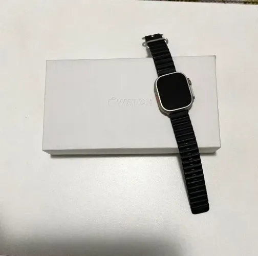 Apple Watch Ultra 3, Titanium Natural, completo garantia até 23/01/2027
