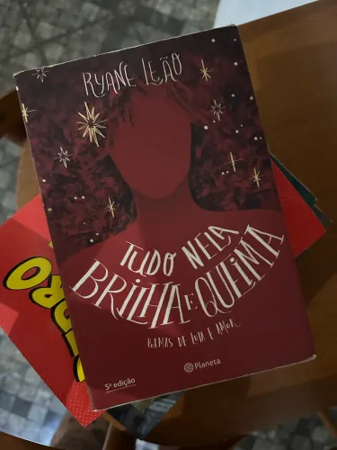 Livro Tudo nela brilha e queima